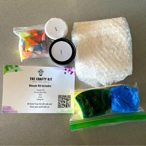The Crafty Kit DIY Mosaic Coaster Kit
